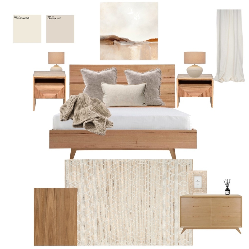 Concept board Master bedroom final Mood Board by ANdrus on Style Sourcebook