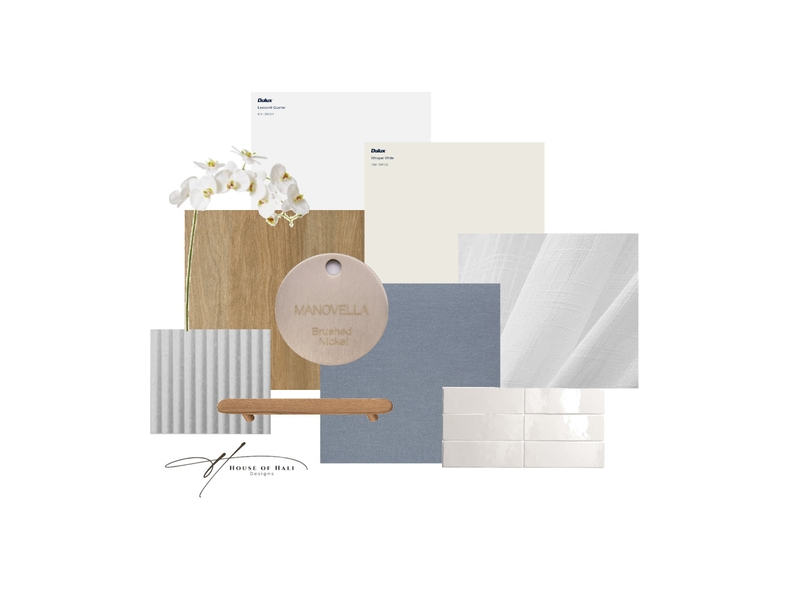 Studio Pilates Material Board Mood Board by House of Hali Designs on Style Sourcebook