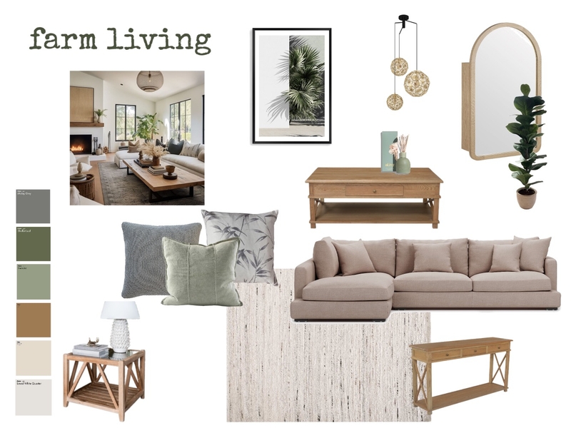 farmhouse livingroom Mood Board by Andrea_Ottman on Style Sourcebook