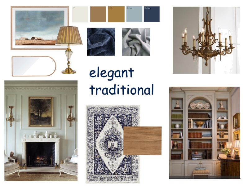 elegant traditional Mood Board by Andrea_Ottman on Style Sourcebook