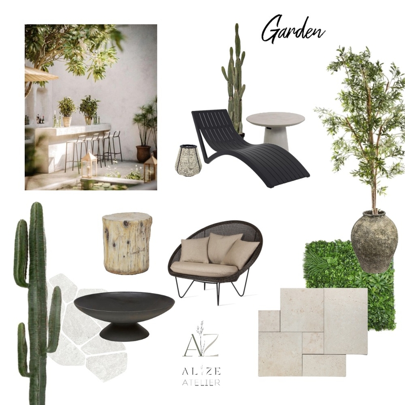 Garden Mood Board by Alize Atelier on Style Sourcebook