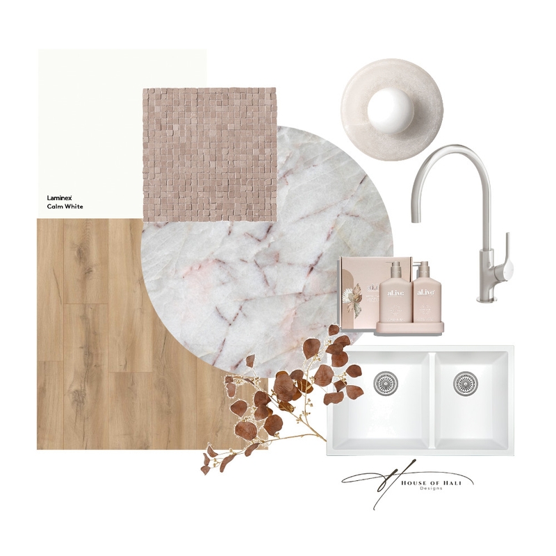 Blush Kitchen Mood Board by House of Hali Designs on Style Sourcebook