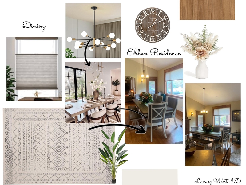 Brenda Ebben Residence-Dining Mood Board by LUX WEST I.D. on Style Sourcebook