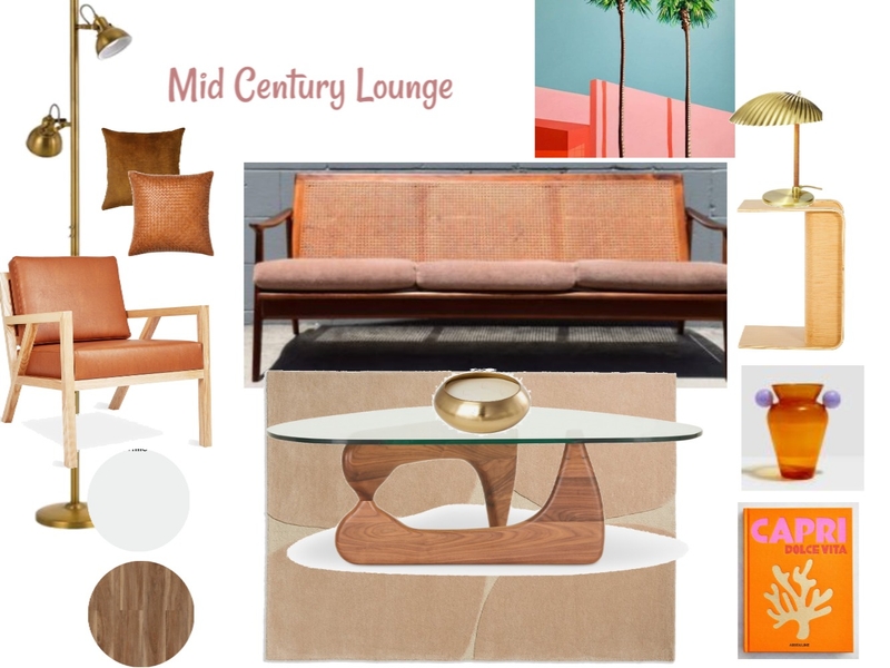 Mid Century Lounge Mood Board by BriM on Style Sourcebook