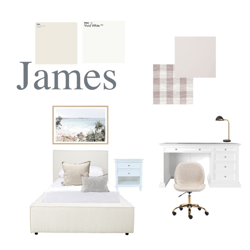 James Bedroom Mood Board by McWilliam Interiors on Style Sourcebook