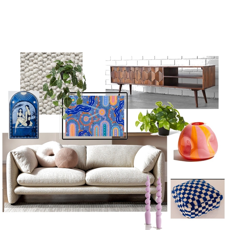 Living room Mood Board by SewAhead on Style Sourcebook