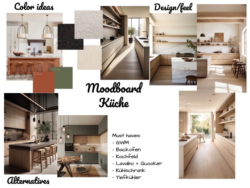 Moodboard Küche Mood Board by SarMurret on Style Sourcebook