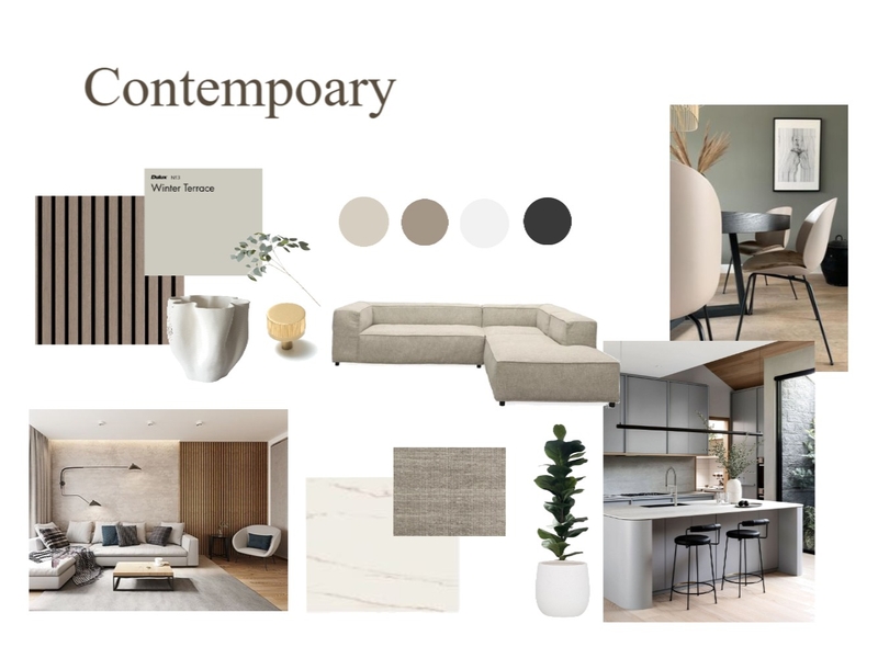 Contempoary Moodboard 2 Mood Board by HelloAdventure on Style Sourcebook