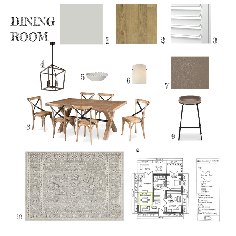 DINING ROOM Mood Board by stjackson1012@gmail.com on Style Sourcebook