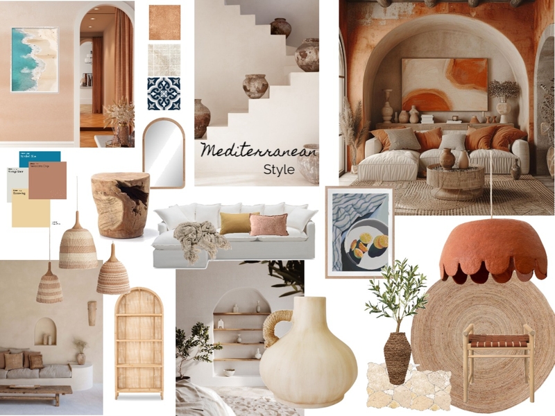 mediterranean main board Mood Board by moneil on Style Sourcebook