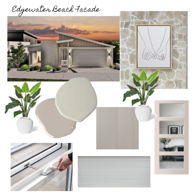 Edgewater Beach Facade Mood Board by Renee on Style Sourcebook