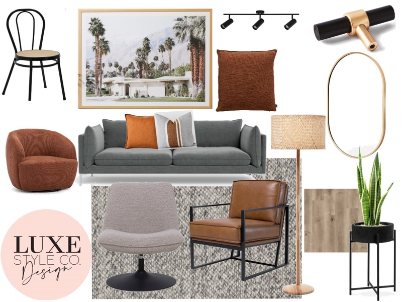 Palm Springs Airbnb2 Mood Board by Luxe Style Co. on Style Sourcebook