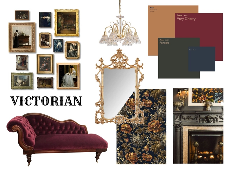 VICTORIAN Mood Board by thilay on Style Sourcebook