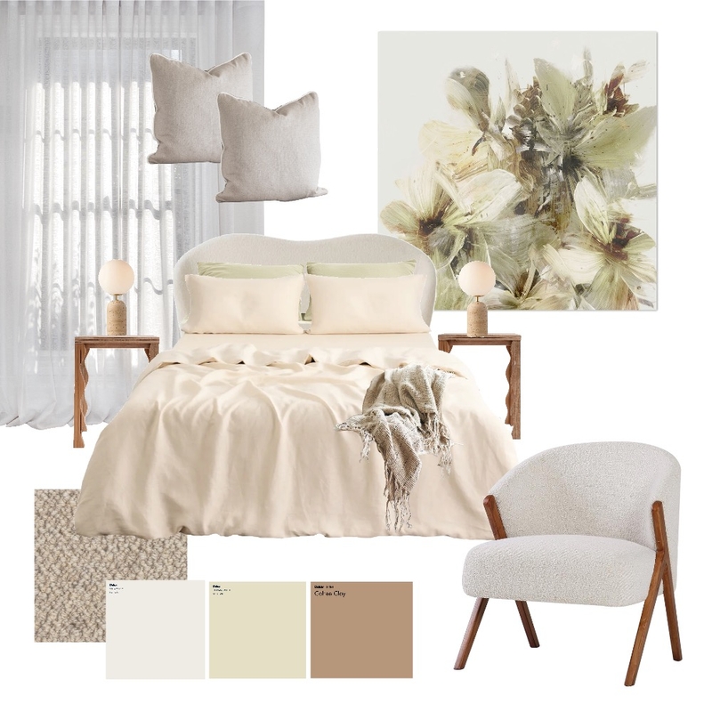 Guest Bedroom Mood Board by Courtney Breen on Style Sourcebook