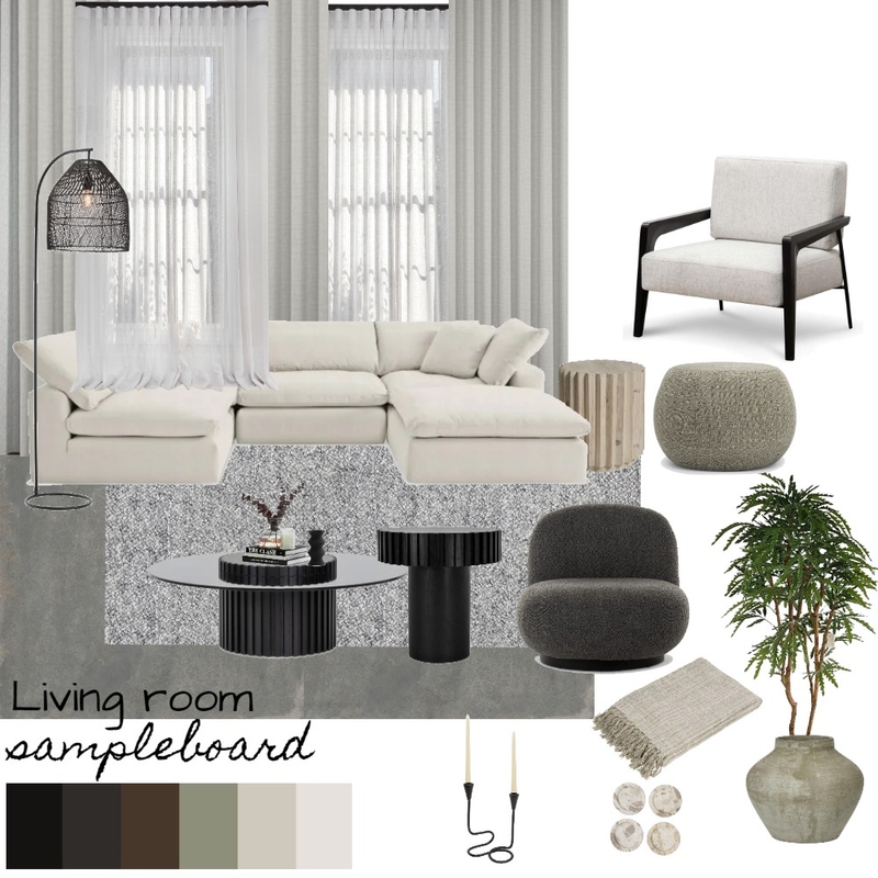 Taylor Living Mood Board by Myamya on Style Sourcebook