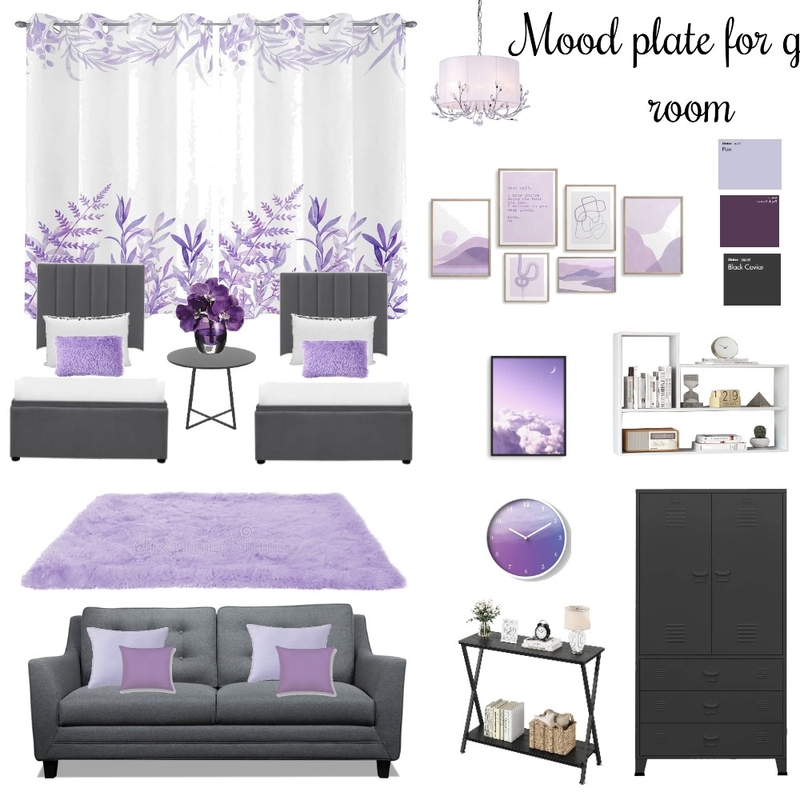 purple💜 Mood Board by Razan2658 on Style Sourcebook