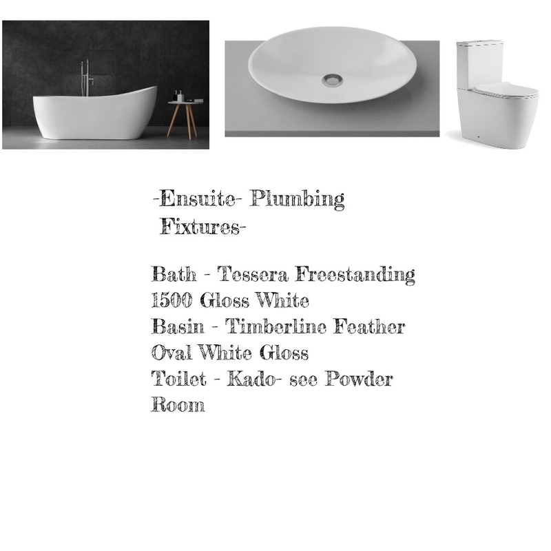 Plumbing Fixtures - Ensuite Mood Board by Jennypark on Style Sourcebook