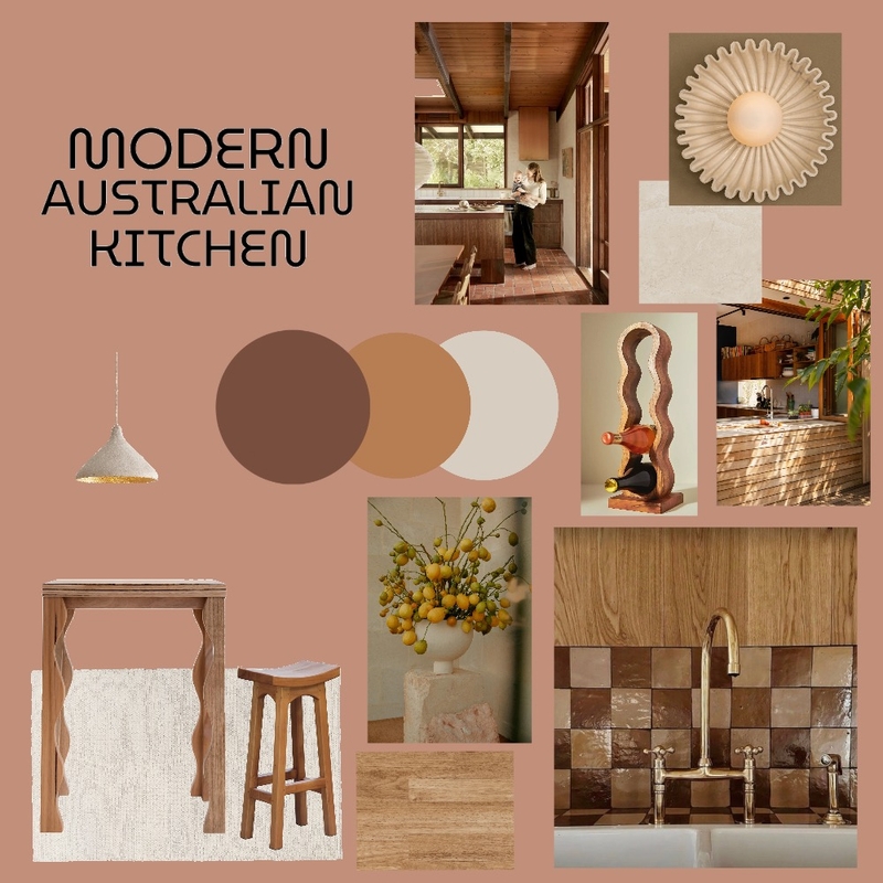 Modern Australian Kitchen Mood Board by meginwonderlnd on Style Sourcebook
