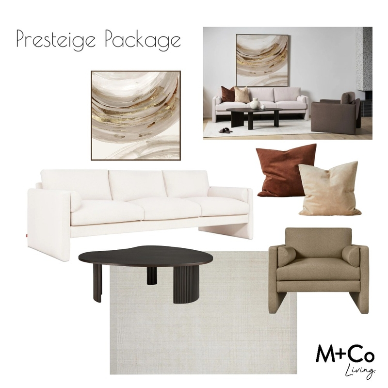 Prestige Package Mood Board by M+Co Living on Style Sourcebook