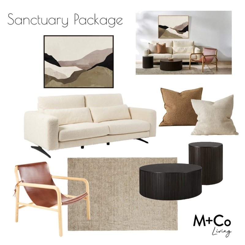 Sanctuary Package Mood Board by M+Co Living on Style Sourcebook