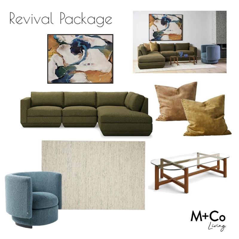 Revival Package Mood Board by M+Co Living on Style Sourcebook