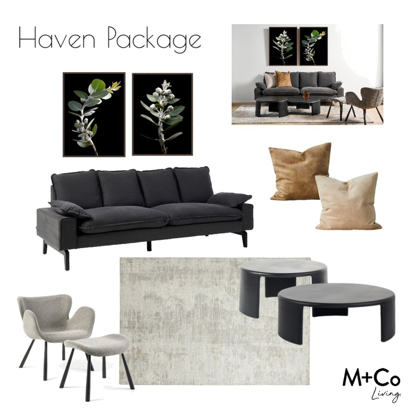 Haven Package Mood Board by M+Co Living on Style Sourcebook