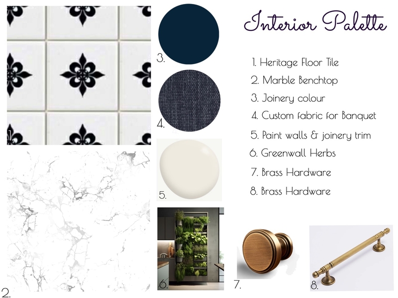 Mod 11 Kitchen/Butlers/Dining Palette Mood Board by ONE CREATIVE on Style Sourcebook