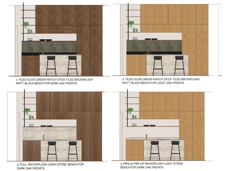 Kitchen options Mood Board by hello@rainipeters.com on Style Sourcebook