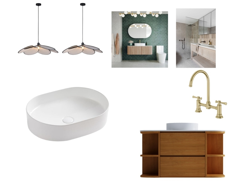 Luxe Bathroom Mood Board by Studio Lili on Style Sourcebook