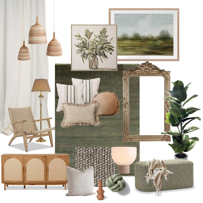 bohemian bedroom Mood Board by yara. on Style Sourcebook