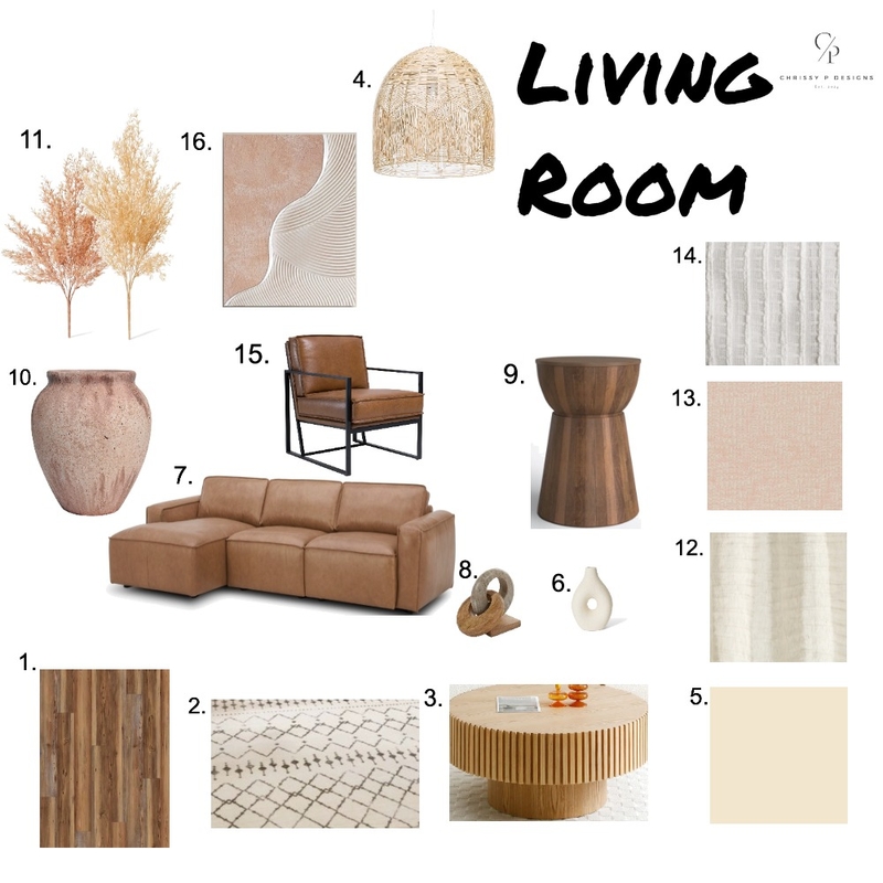 Living Room Sample Board - Moehle - Christina Pyfrom Mood Board by foureverchrissy on Style Sourcebook