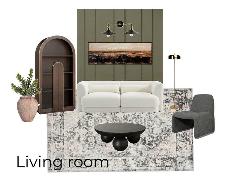 Transitional design style living room Mood Board by SamanthaEberhart on Style Sourcebook