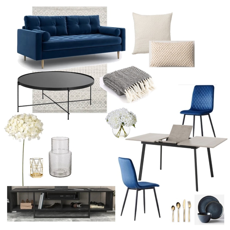 Blue theme WCL - 1 bed Mood Board by Lovenana on Style Sourcebook