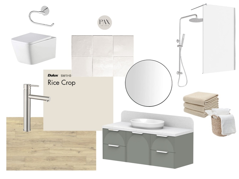 Roana Bathroom Mood Board by PAX Interior Design on Style Sourcebook