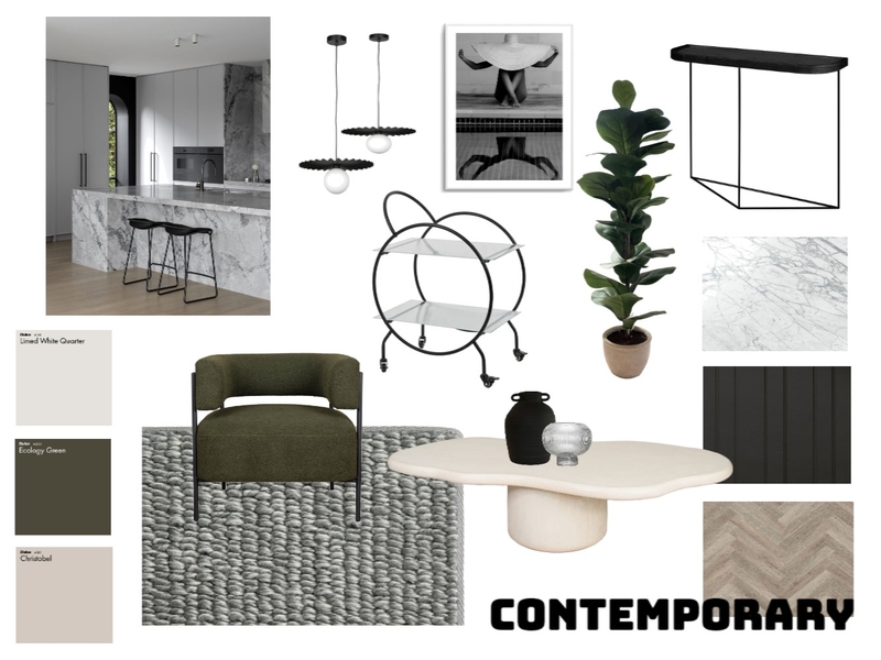 Contemporary - Design Style Mood Board by Stylum.au on Style Sourcebook