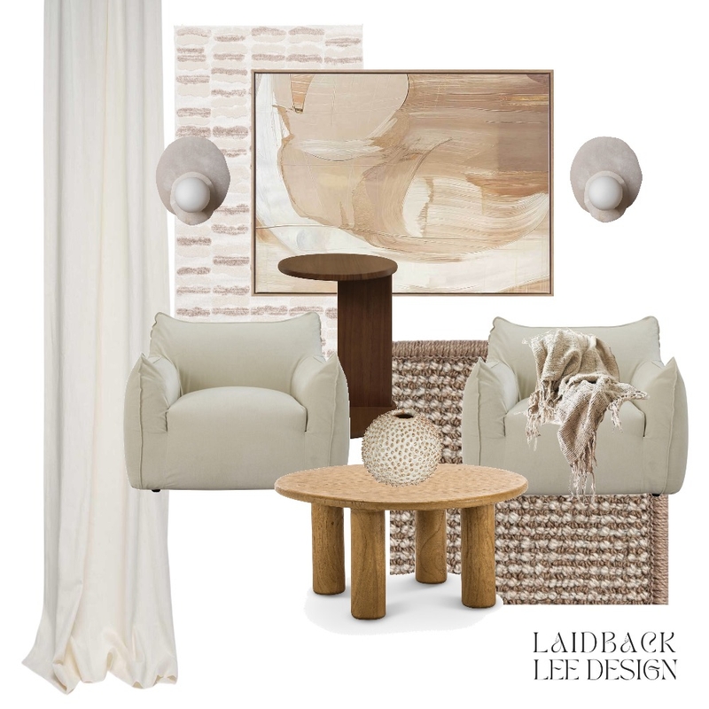 Living Room Mood Board by LAIDBACK LEE DESIGN STUDIO on Style Sourcebook