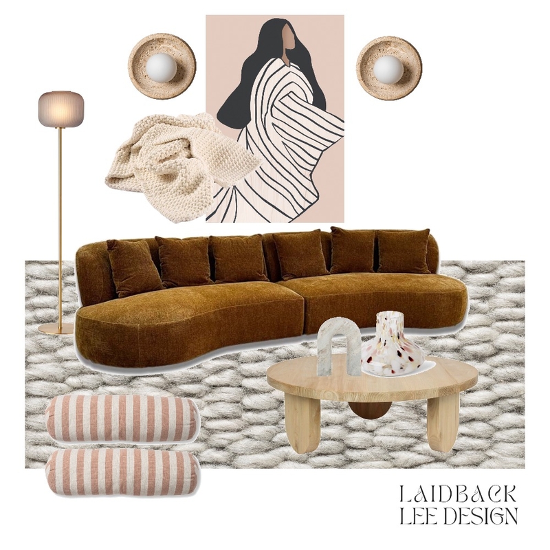 Lounge Mood Board by LAIDBACK LEE DESIGN STUDIO on Style Sourcebook