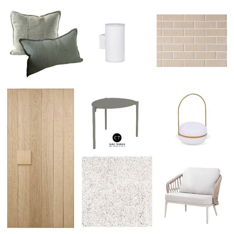 Outdoor Mood Board by Carly Thorsen Interior Design on Style Sourcebook