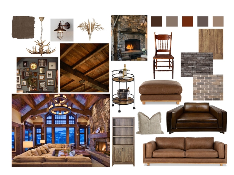 Rustic Interior Design Mood Board by angelinak2 on Style Sourcebook