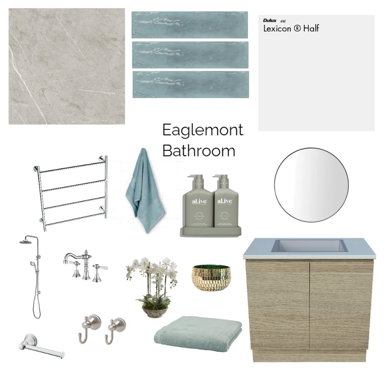 Eaglemont Bathroom 1 Mood Board by Deb Davies on Style Sourcebook