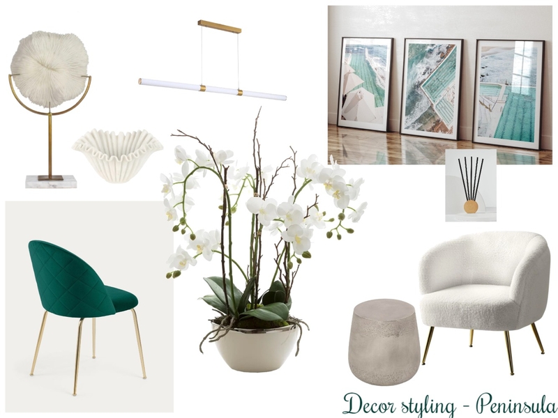 Decor styling - Peninsula Mood Board by LArnot on Style Sourcebook