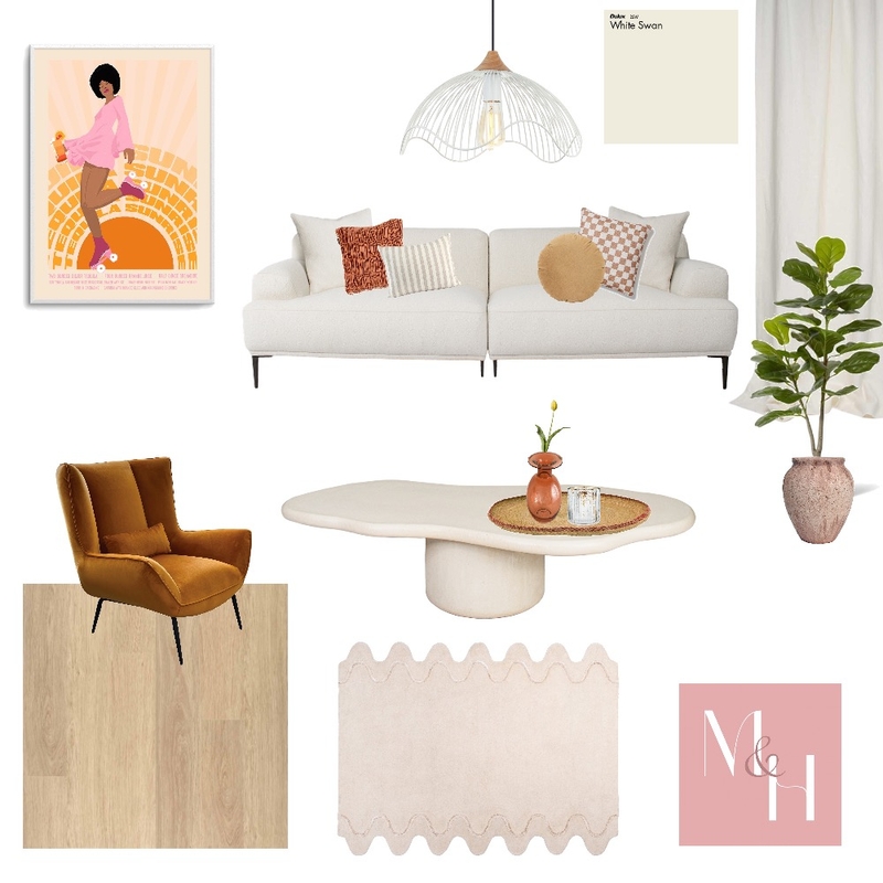 Mediterranean Living Room Mood Board by Madeline Henderson on Style Sourcebook