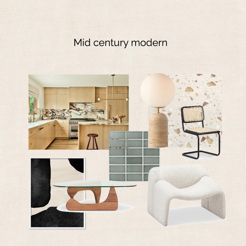 mid cent Mood Board by magspascal on Style Sourcebook