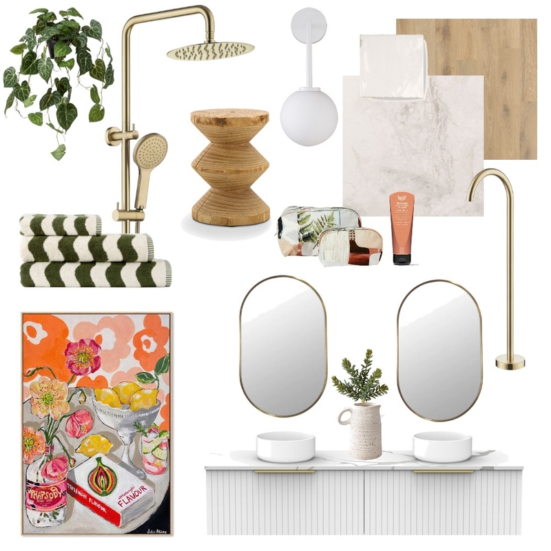 Bright Bathroom Mood Board by Eliza Grace Interiors on Style Sourcebook