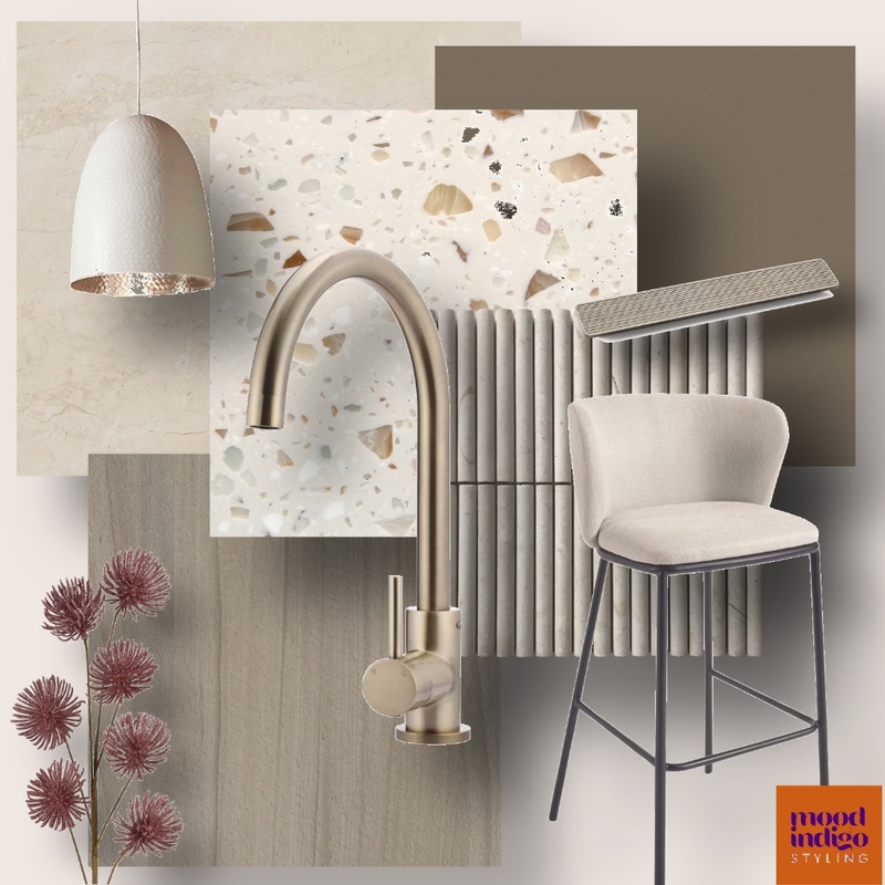 Kitchen Materials Board Mood Board by Mood Indigo Styling on Style Sourcebook