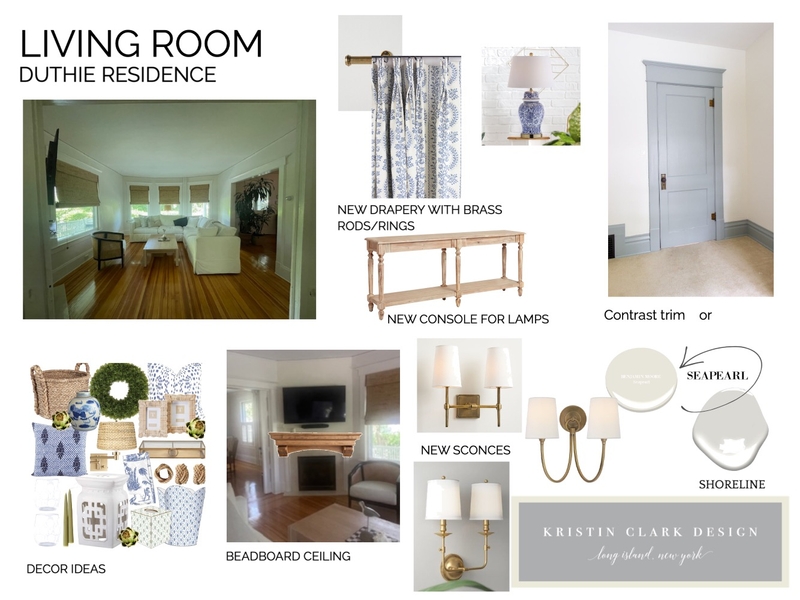 Duthie Residence Living Room Mood Board by Kristin Clark Design on Style Sourcebook