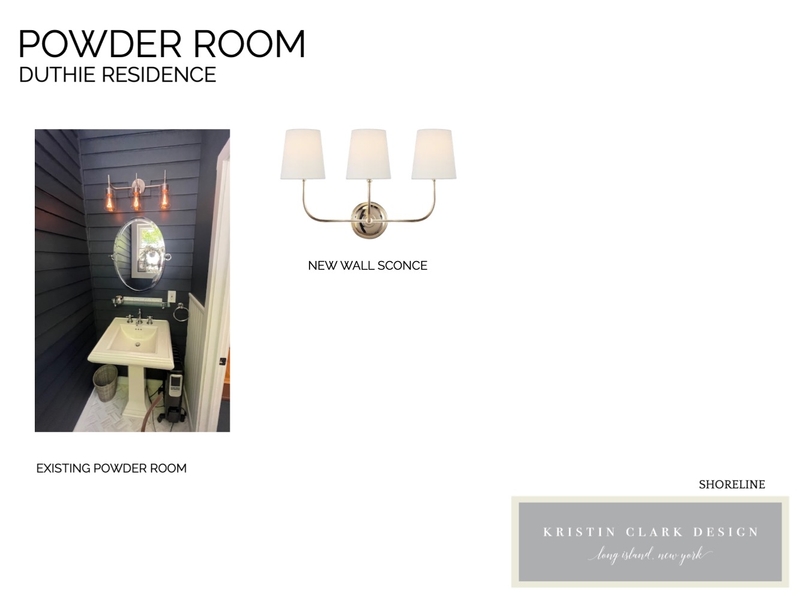 Duthie Residence Powder Room Mood Board by Kristin Clark Design on Style Sourcebook