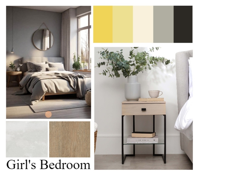 girls bedroom Mood Board by kmtabangcura on Style Sourcebook