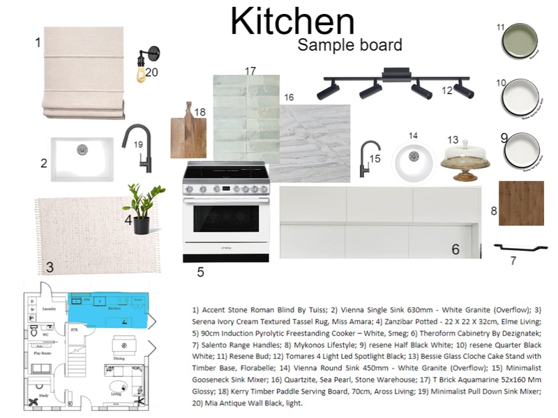 Kitchen Assessment 9 Mood Board by ilze.greeff on Style Sourcebook