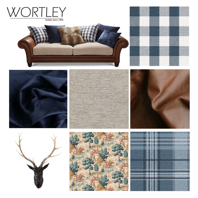 Log Cabin Mood Board by Wortley Group on Style Sourcebook